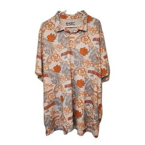 Reyn Spooner Clemson Tigers Polo Golf Shirt Men's 3XL NCAA Licensed Go Tigers